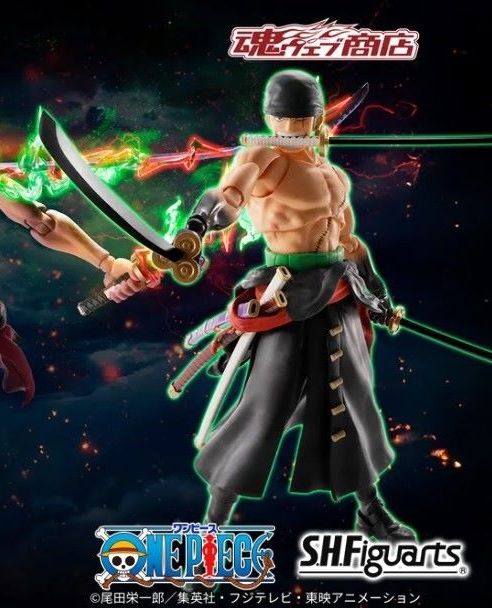 [Pre-Order] S.H.Figuarts: One Piece - Roronoa Zoro -The King of Hell- (P-Bandai Exclusive)
